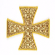 CR GM/001 CROCETTA ORO RICAMO DAMA mm 60 