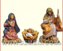 Natività Araba 3 pezzi per presepe da cm. 12 