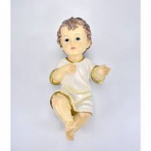 GESU' BAMBINO VESTITO  cm 4