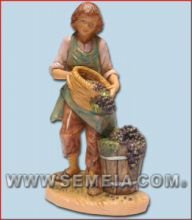 PASTORE VENDEMMIATORE (334) T/L  cm 19