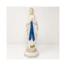 ST LG/002 STATUA MADONNA LOURDES cm 30 IN CERAMICA