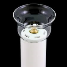 ANTIVENTO IN VETRO FORO 40  PER CARTUCCIA 456 FC DIAM 50