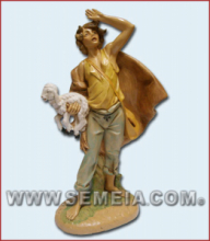 PASTORE C/PECORA IN MANO TL cm 30 (19)