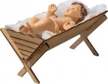 PR FR/060 CULLETTA IN LEGNO COMPONIBILE PER BAMBINELLO cm 20