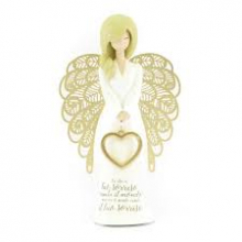 PR AD/131 YOU ARE AN ANGEL - FA CHE IL TUO SORRISO CAMBI IL MONDO NON CHE IL MONDO CAMBI IL TUO SORRISO  cm 15,5 ALI