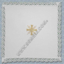 PALLA LINO 100% CROCE GIGLI ORO RIGIDA