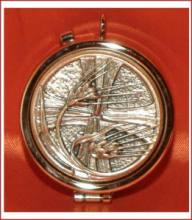 TC C/022 TECA PER CELIACI PLACCA PELTRO ARGENTATA